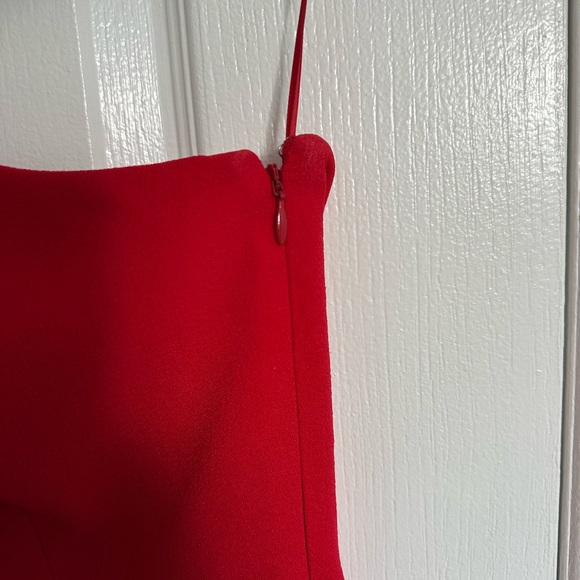 NWT Dress the Population Vibrant Red One-Shoulder Dress - Size XXS - Picture 10 of 13